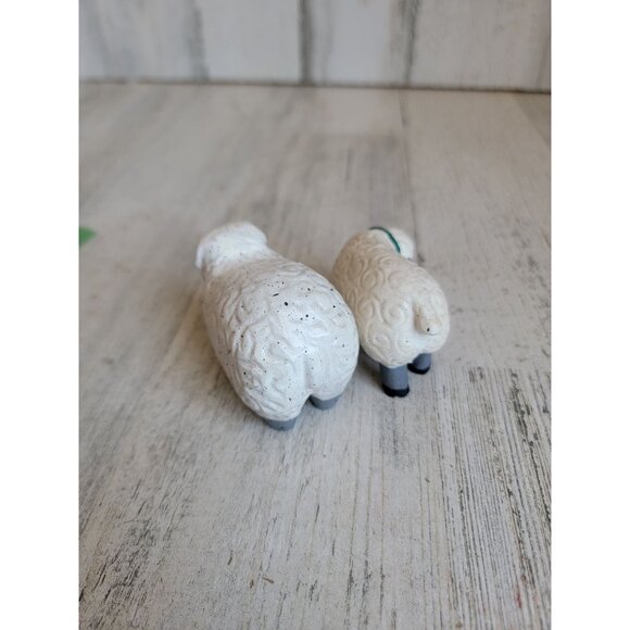 Mini rustic farm sheep animal figure xmas decor - Picture 5 of 5